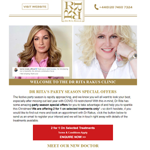 Dr Rita Rakus Newsletter